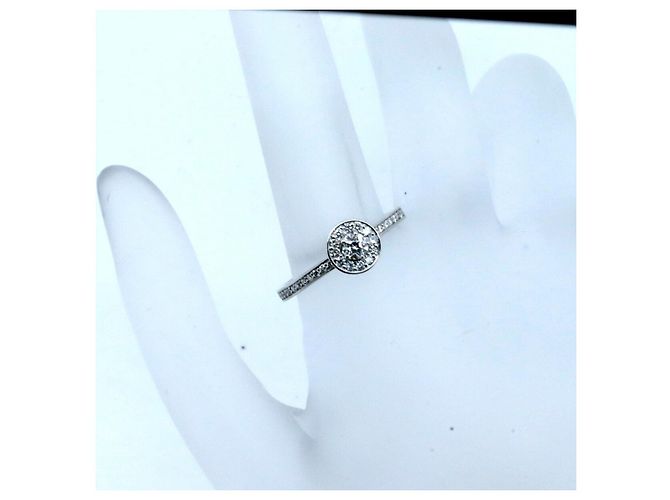 Autre Marque Festaria PT900 Diamantring Wish upon a star Silber - Ansicht 5