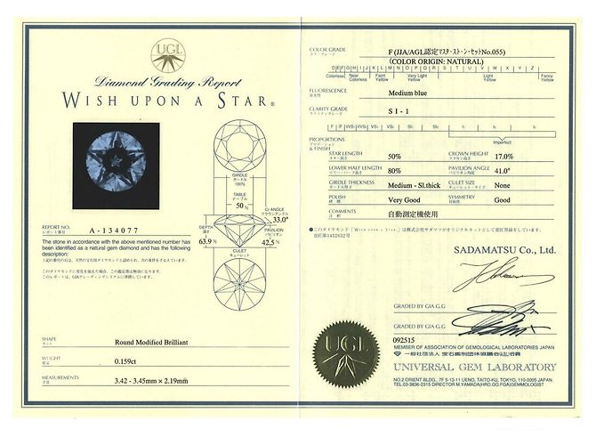 Autre Marque Festaria PT900 Diamantring Wish upon a star Silber - Ansicht 9