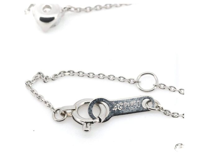 Autre Marque Collana in diamante 4℃ PT850 Argento - vista 5