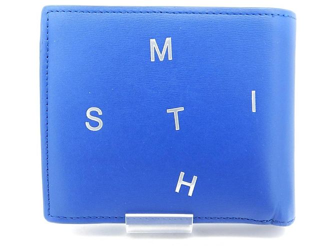 Paul Smith Leder Bifold Geldbörse Blau - Ansicht 2