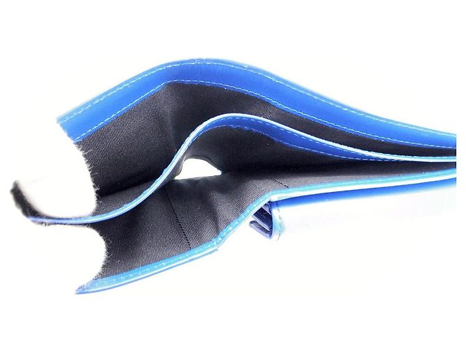 Paul Smith Leder Bifold Geldbörse Blau - Ansicht 5