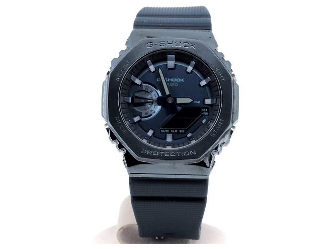 Autre Marque Casio G-Shock Edelstahl Uhr Blau - Ansicht 2
