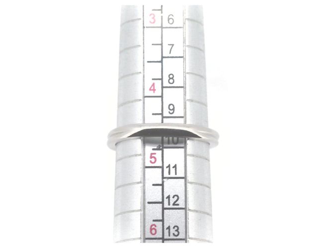 Autre Marque Lazare Diamond PT950 Diamantring Silber - Ansicht 10