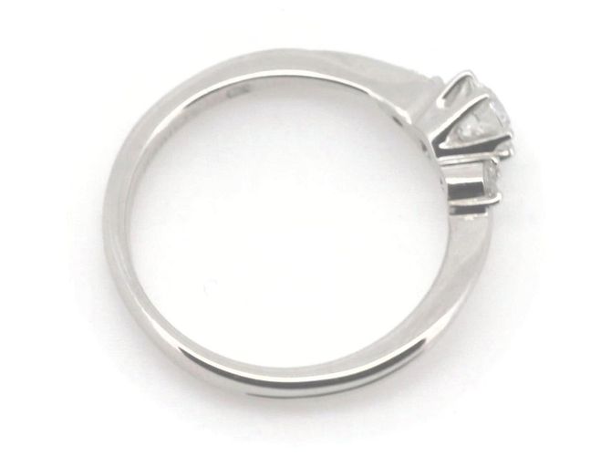 Autre Marque Lazare Diamond PT950 Diamantring Silber - Ansicht 5