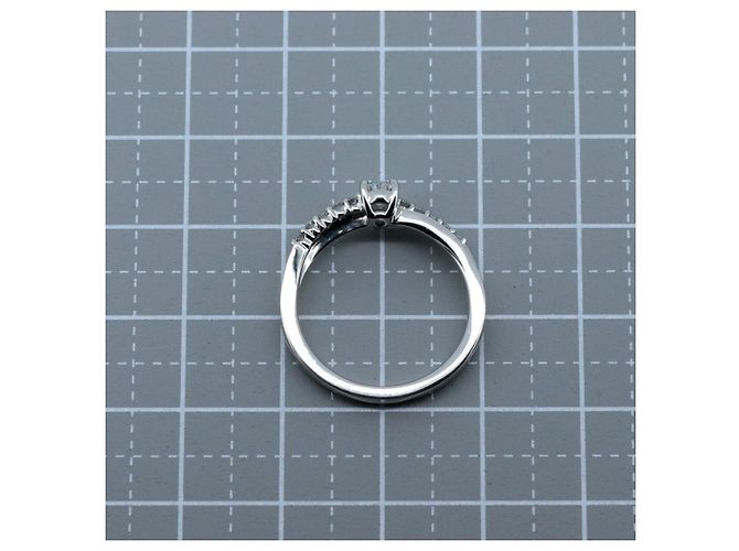 Autre Marque PT950 Diamantring GSTV Silber - Ansicht 6