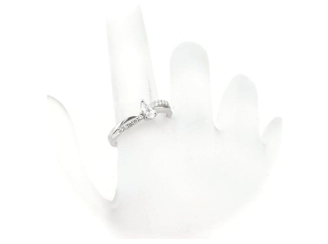 Autre Marque PT950 Diamantring GSTV Silber - Ansicht 7