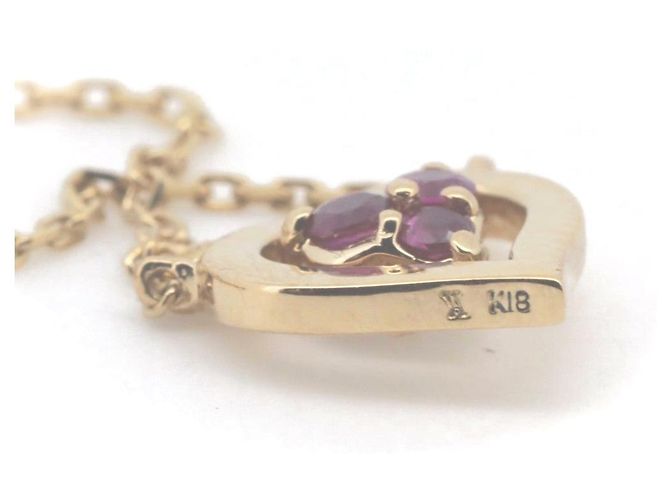 Autre Marque Collana in Rubino e Diamante Au750 Vendome Aoyama D'oro - vista 6