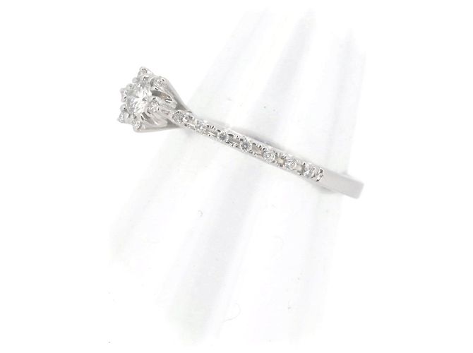 Autre Marque Ponte Vecchio Diamantring Au750 Silber - Ansicht 2