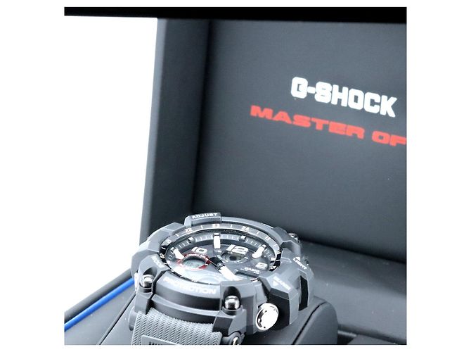 Autre Marque Casio G-SHOCK MUDMASTER Edelstahl-Uhr Schwarz - Ansicht 5
