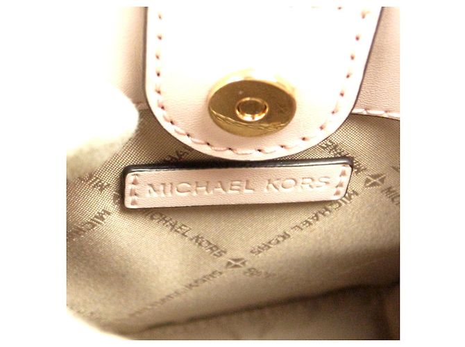Borsa 2 in 1 in PVC Michael Kors Rosa - vista 7