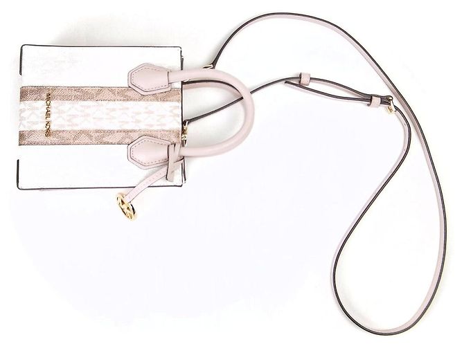 Borsa 2 in 1 in PVC Michael Kors Rosa - vista 8