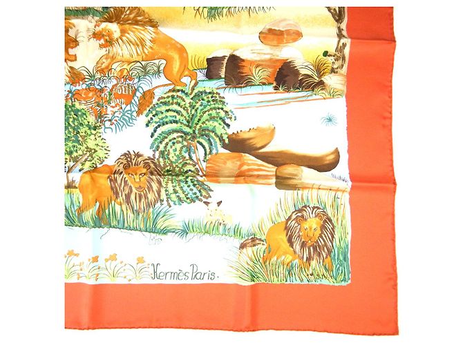 Bufanda de seda Carre 90 de Hermès Multicolor - vista 4