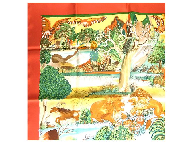 Bufanda de seda Carre 90 de Hermès Multicolor - vista 6