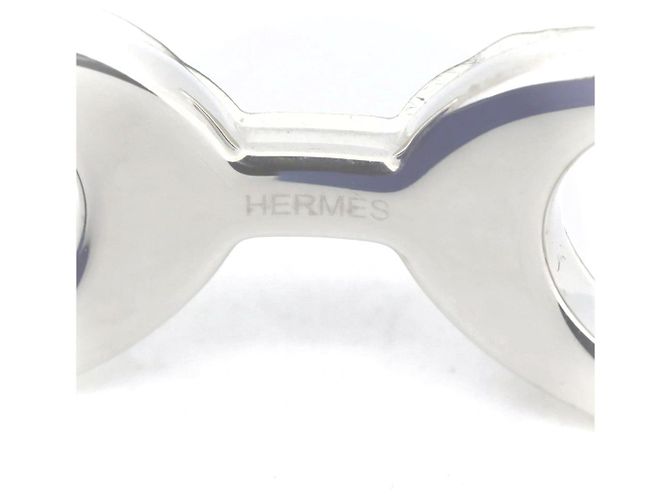 Bracciale in pelle Pavane di Hermès Porpora - vista 3