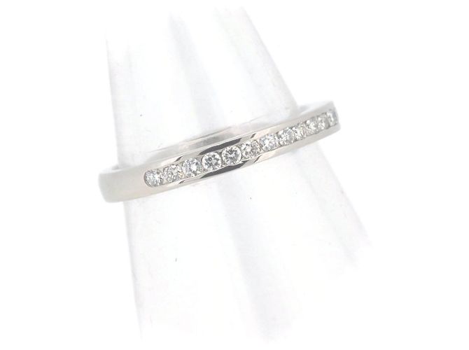 Autre Marque Exelco PT900 Diamantring Silber - Ansicht 3