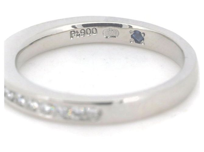 Autre Marque Exelco PT900 Diamantring Silber - Ansicht 5