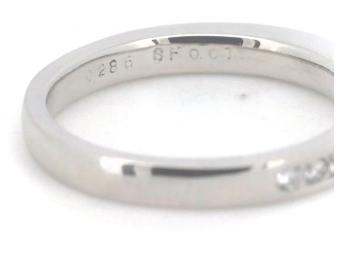 Autre Marque Exelco PT900 Diamantring Silber - Ansicht 6