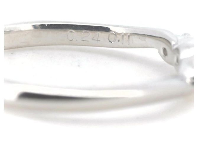 Autre Marque D&D144 PT900 Diamantring Silber - Ansicht 3