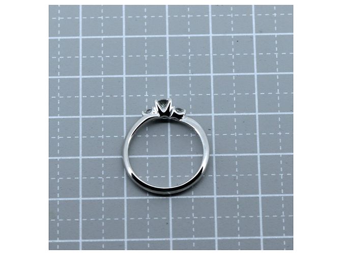 Autre Marque D&D144 PT900 Diamantring Silber - Ansicht 4
