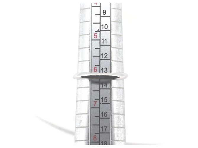 Autre Marque D&D144 PT900 Diamantring Silber - Ansicht 7