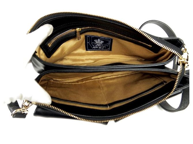 Autre Marque Borsa a Spalla in Pelle ADMJ Blu Blu navy - vista 7