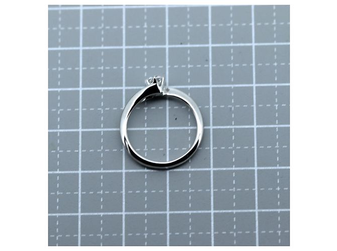 Autre Marque Lazare Diamant-Platinring Silber - Ansicht 6