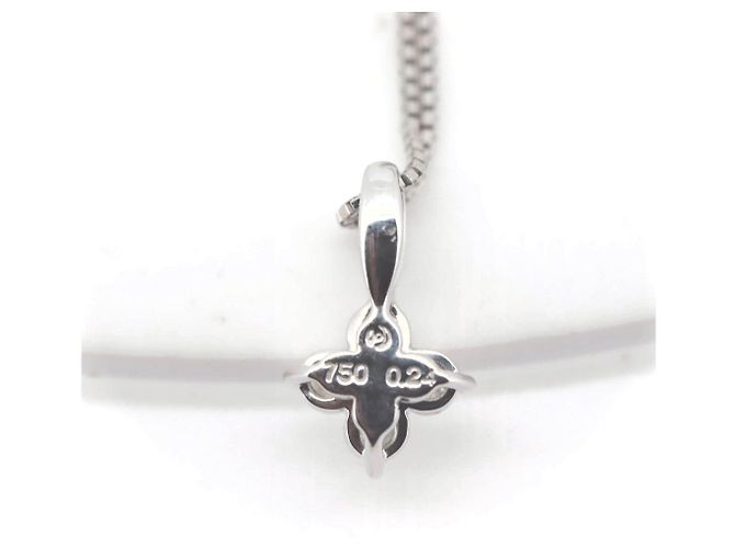 Collana di Diamanti Tasaki Au750 Argento - vista 4