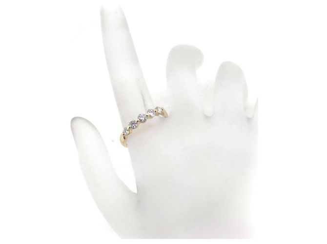 Autre Marque Au750 Diamantring Golden - Ansicht 7