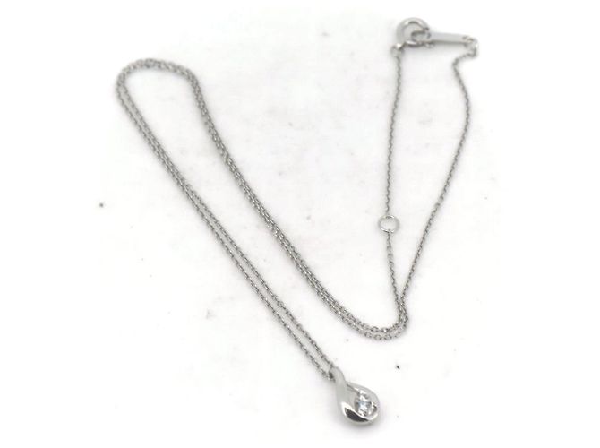 Autre Marque Collar de Diamante 4℃ Platinum Plata - vista 2