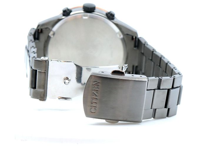 Autre Marque Edelstahl-Uhr Citizen Collection Schwarz - Ansicht 2