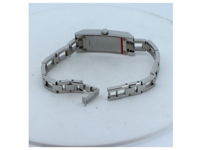 Gucci G-LINK Edelstahl-Uhr Pink - Ansicht 3
