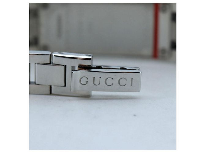 Gucci G-LINK Edelstahl-Uhr Pink - Ansicht 5
