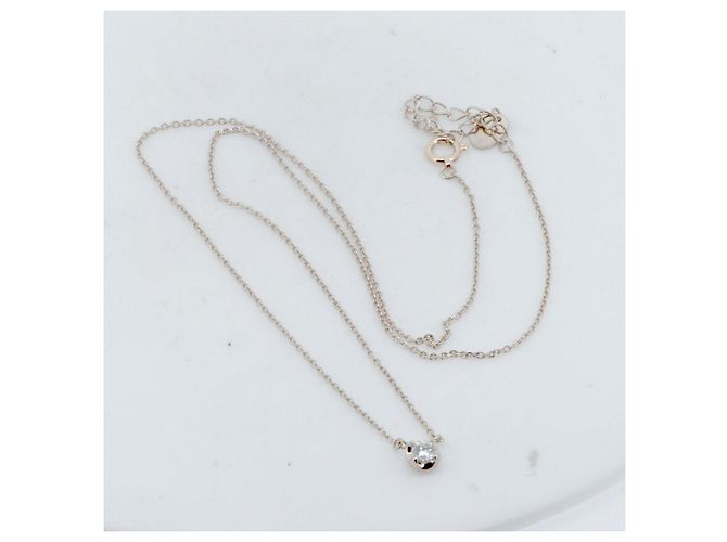 Autre Marque Collana in diamante Au750 4℃ Rosa - vista 2
