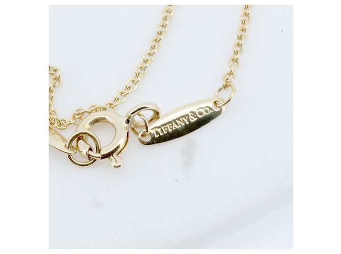 Elsa Peretti Tiffany & Co Collana in diamante Tiffany By the Yard Au750 D'oro - vista 3
