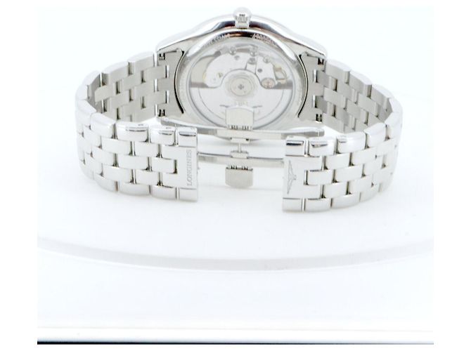 Longines Flagship de acero inoxidable automático Negro - vista 5