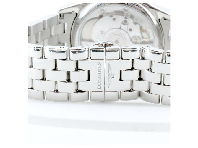 Longines Flagship de acero inoxidable automático Negro - vista 7