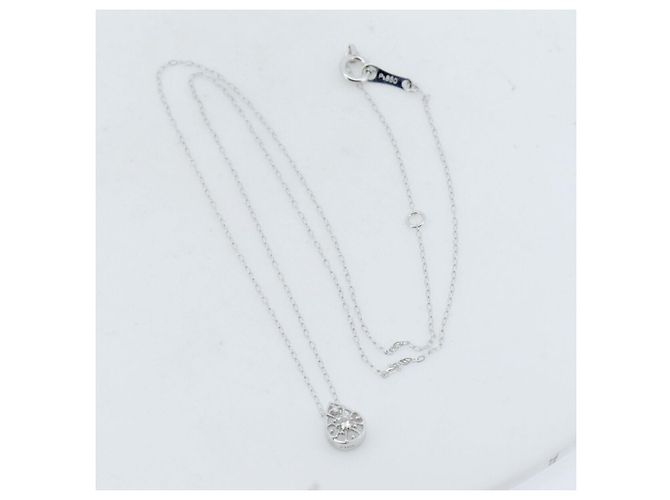 Autre Marque Collana di diamanti Over Excellent Pt950 Pt850 Argento - vista 2