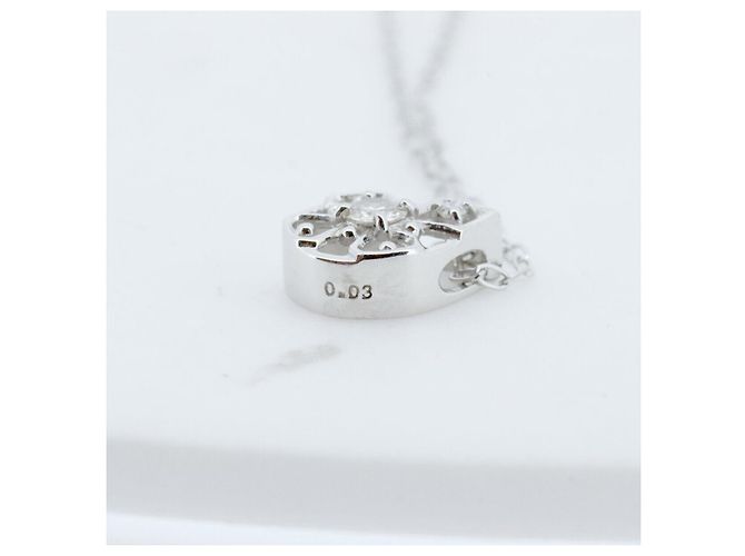 Autre Marque Collana di diamanti Over Excellent Pt950 Pt850 Argento - vista 5