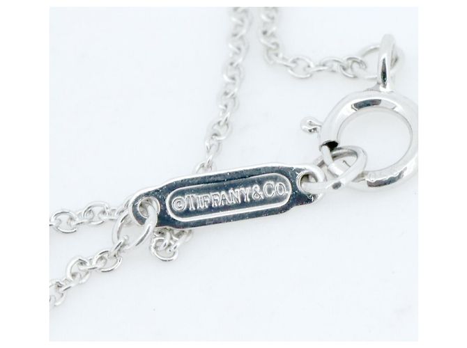 Tiffany & Co Collana Tiffany Sentimental Heart Pt950 Argento - vista 3