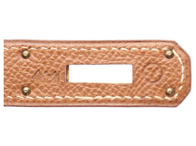 Borsa Hermès Kelly 32 Marrone - vista 5