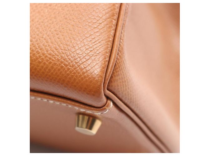 Borsa Hermès Kelly 32 Marrone - vista 7