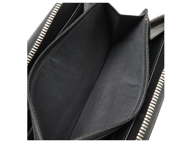 Timeless Cartera larga de cuero matelassé Chanel Negro - vista 8