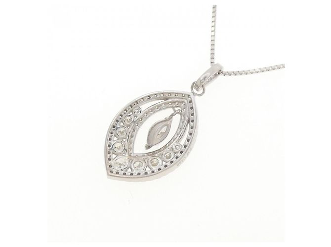 Autre Marque Collana di diamanti in oro bianco Au750 Argento - vista 4