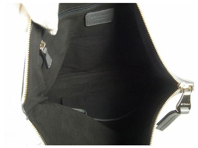 Autre Marque Escada Leder-Clutch Braun - Ansicht 7