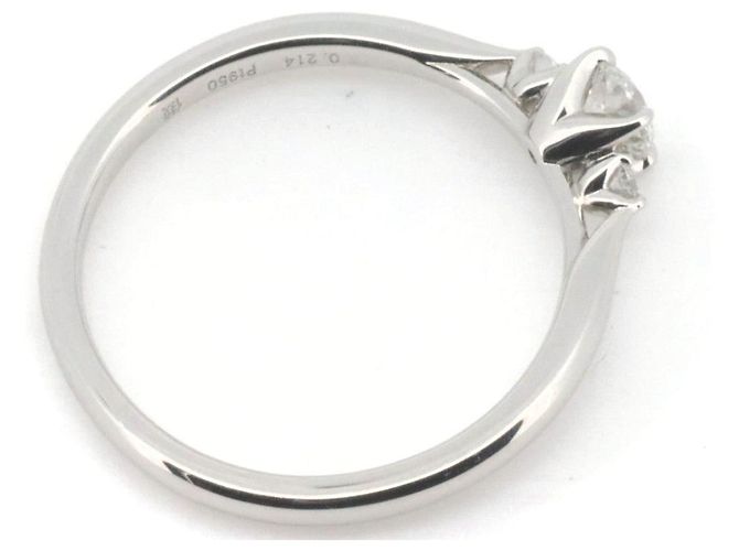 Autre Marque Niwaka PT950 Diamantring Silber - Ansicht 5