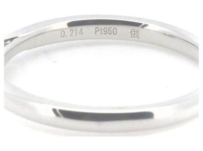 Autre Marque Niwaka PT950 Diamantring Silber - Ansicht 6