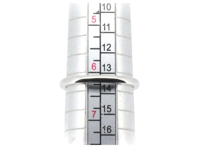 Autre Marque Niwaka PT950 Diamantring Silber - Ansicht 9