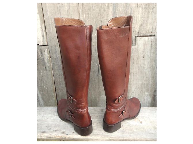 Autre Marque Botas Accessoire Diffusion de piel marrón Castaño - vista 5