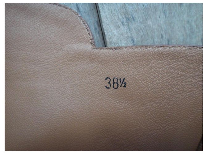Autre Marque Botas Accessoire Diffusion de piel marrón Castaño - vista 8