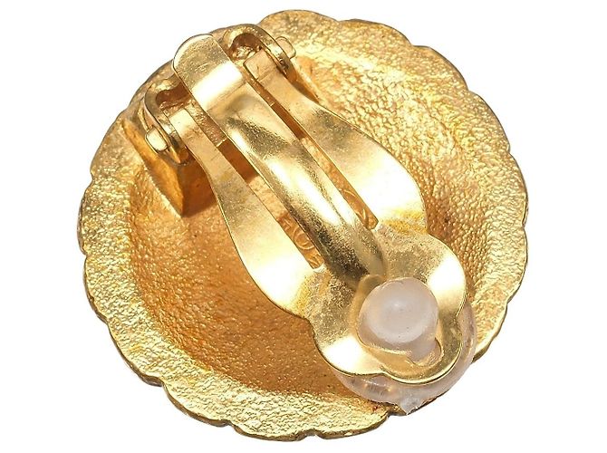Timeless Einzelner Ohrring Chanel Coco Mark Golden - Ansicht 3